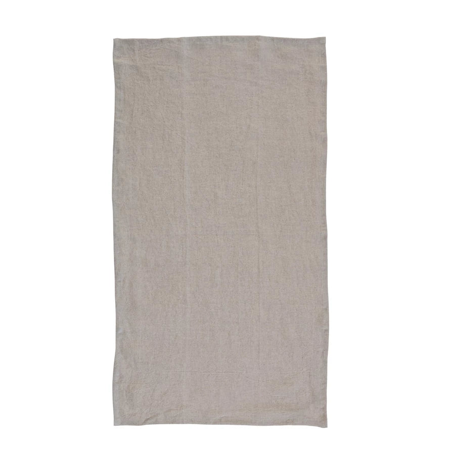 Stone Washed Linen Tea Towel