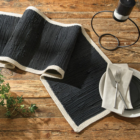 Black Dune Tablerunner