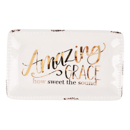 Amazing Grace Trinket Tray