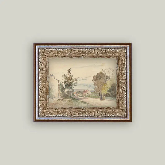 The Road From Versailles Framed Print