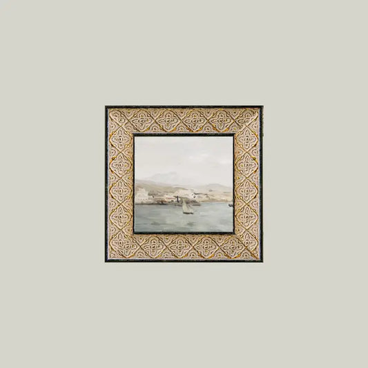 Sailboat Landscape Framed Print