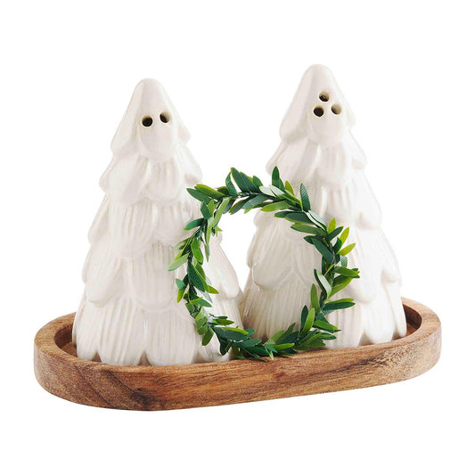 White Tree Salt & Pepper Set