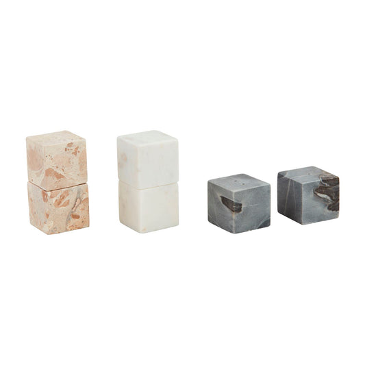 Marble Cube Salt & Pepper Sets