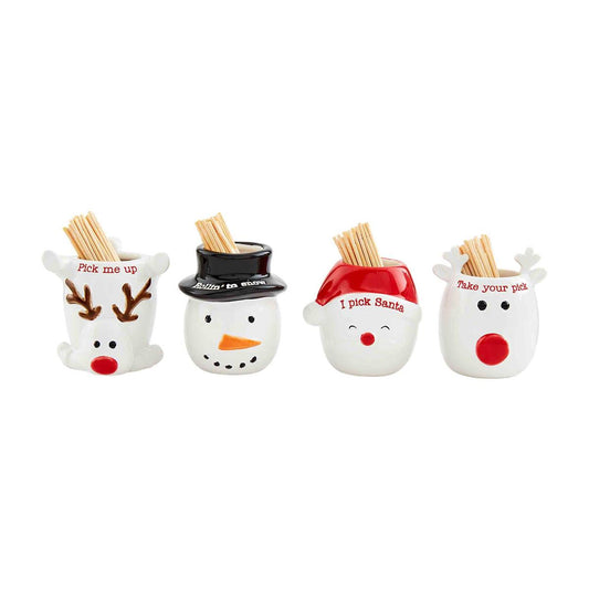 Christmas Toothpick Holder Sets