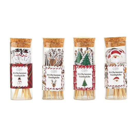 Christmas Toothpick Jar Sets