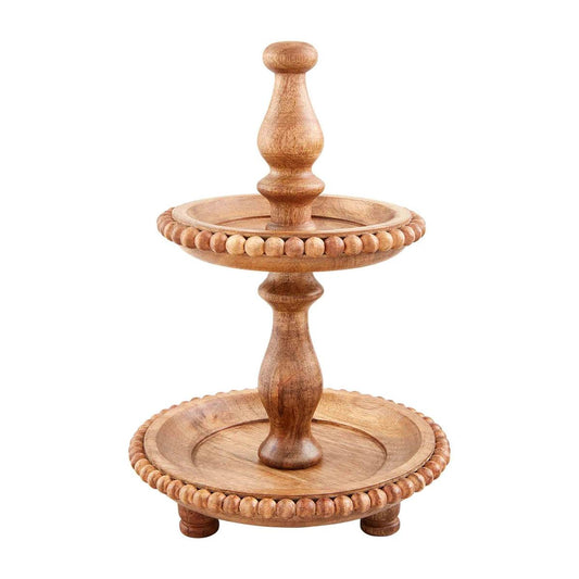 Mini Beaded Tiered  Server