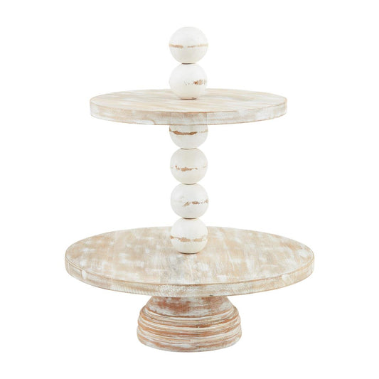 Chunky Beaded Tiered Server