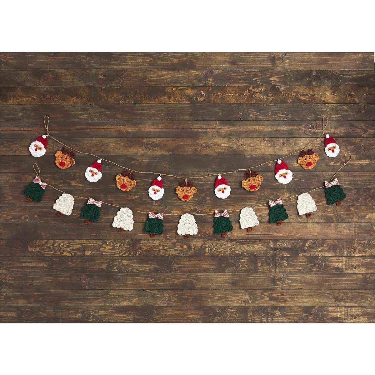 Crochet Christmas Garland