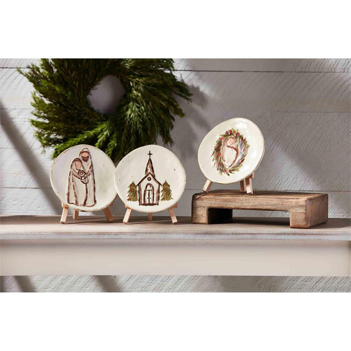 Nativity Plate Stand Sets