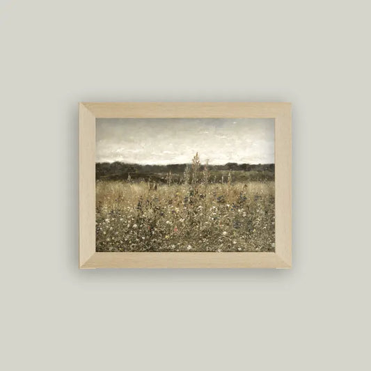 Wildflower Field Framed Art