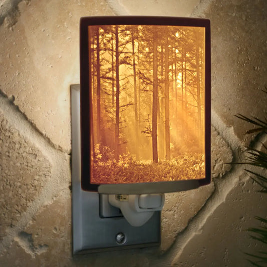 Woodland Sunbeams Porcelain Night Light