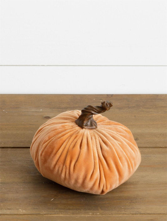 Orange Velvet Pumpkin