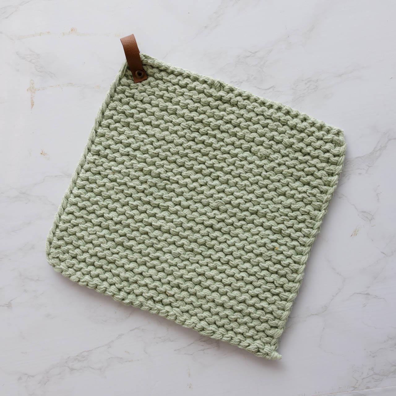 Knitted Pot Holder