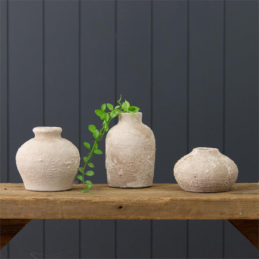 Terracotta Bud Vases DISC