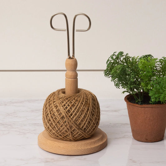 Wood Twine Holder