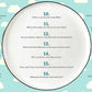 The Family Fun Night Conversation Starters Placemats