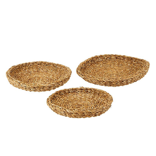 Seagrass Round Trays