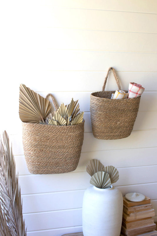 Hanging Seagrass Baskets