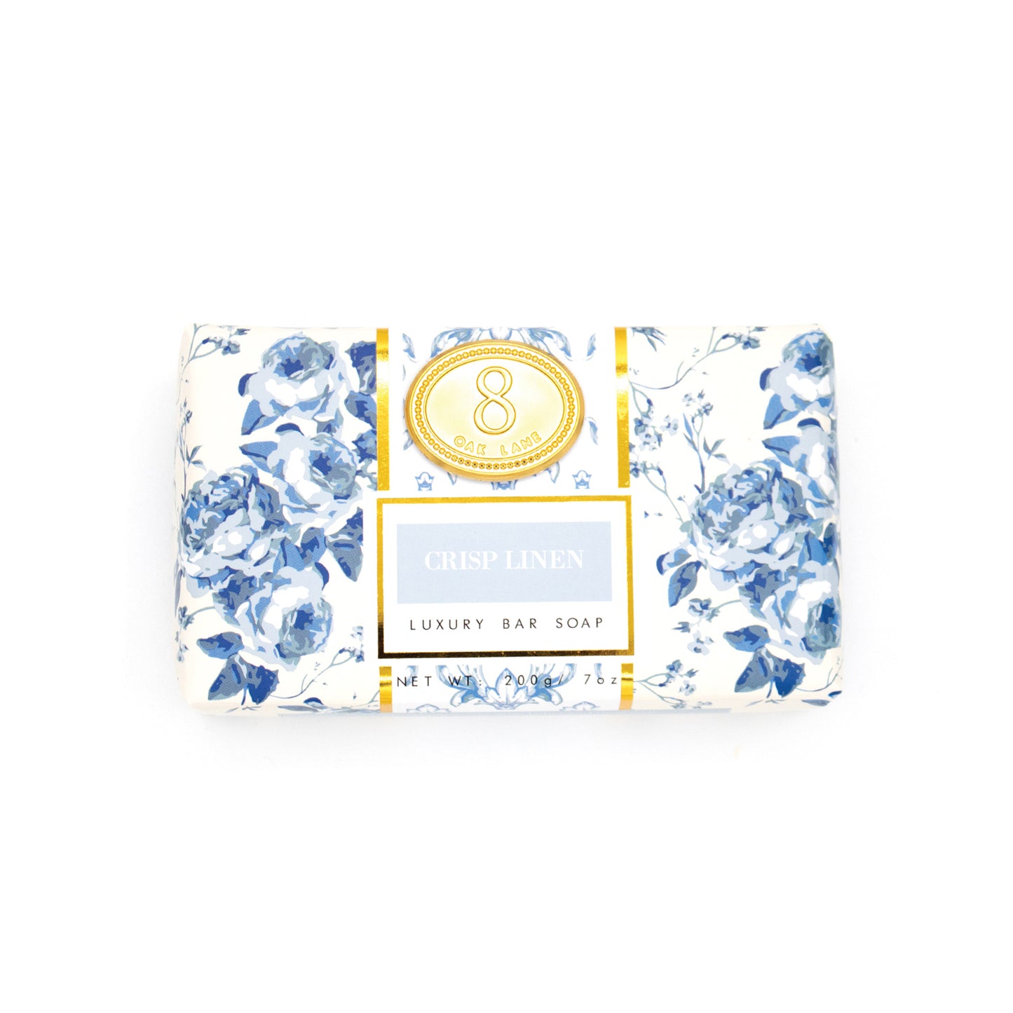 Crisp Linen Wrap Bar Soap