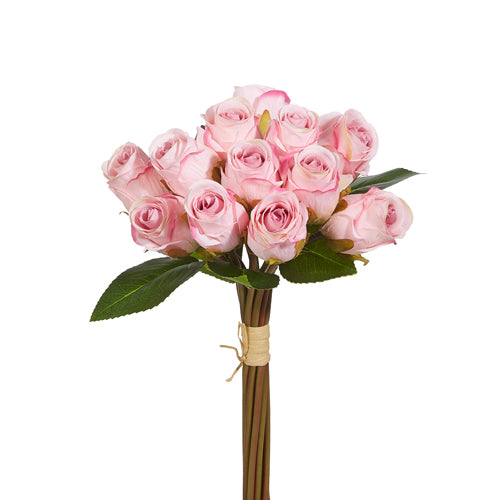 12" Pink Rose Bundle