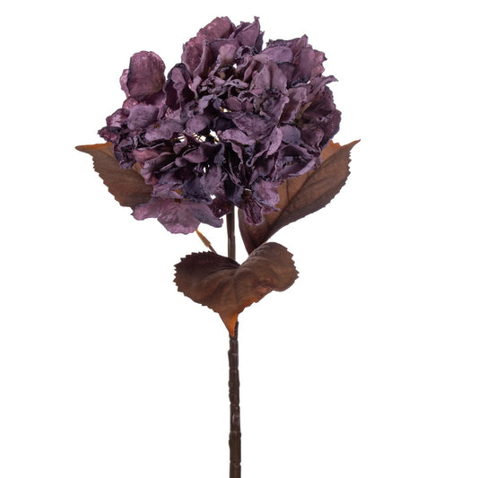 Purple Artificial Dried Hydrangea