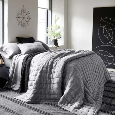 Lush Linen Puff Bedding