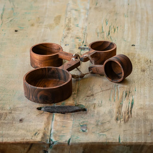 Wooden Measuring Cups