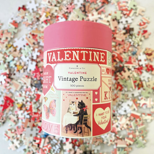 Cavallini  Valentine Vintage Puzzle