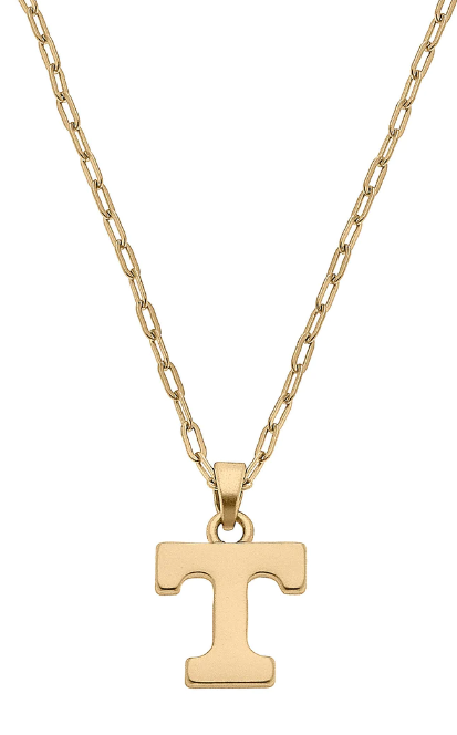 University ofTennessee Logo 24K Gold Plated Delicate Necklace