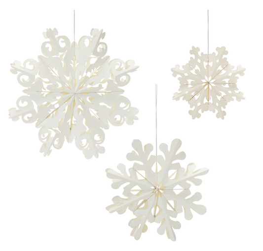 Snowflake Paper Ornament