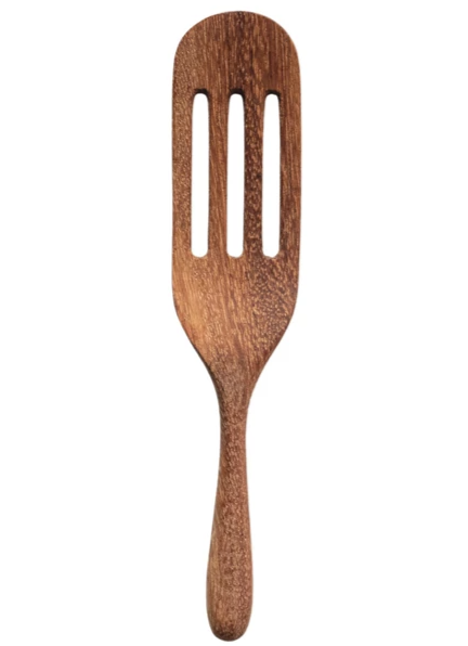 Carved Doussie Wood Spatula