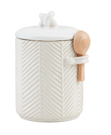 Textured Coffee Canister Set