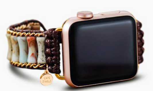 Refined Imperial Jasper Apple Watch Strap