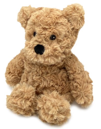 Warmies Junior Brown Curly Bear 9"