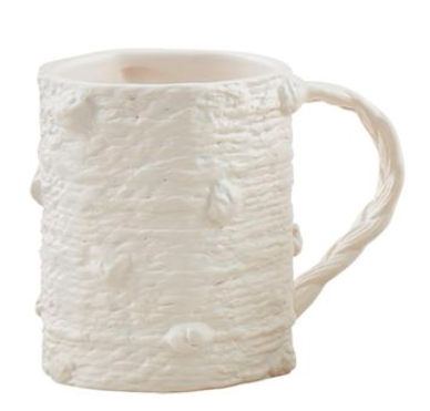 Woven Stoneware Mugs