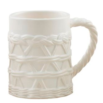 Woven Stoneware Mugs