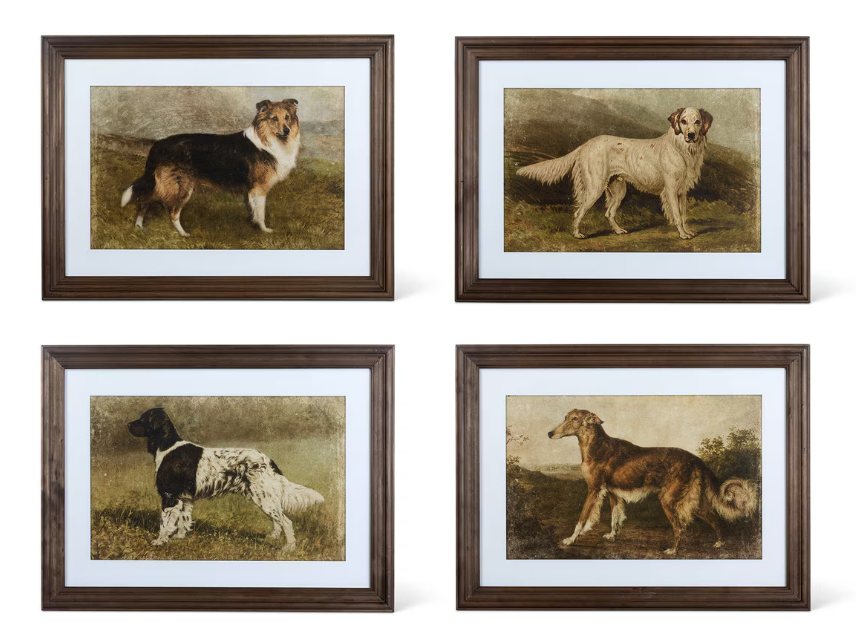 Heritage Hounds Framed Dog Wall