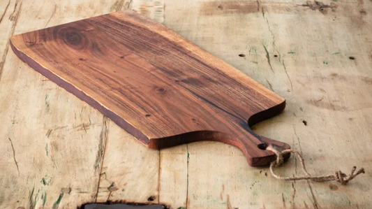 Wooden Live Edge Charcuterie Board