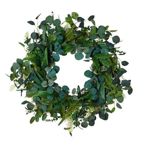 Mixed Eucalyptus Wreath