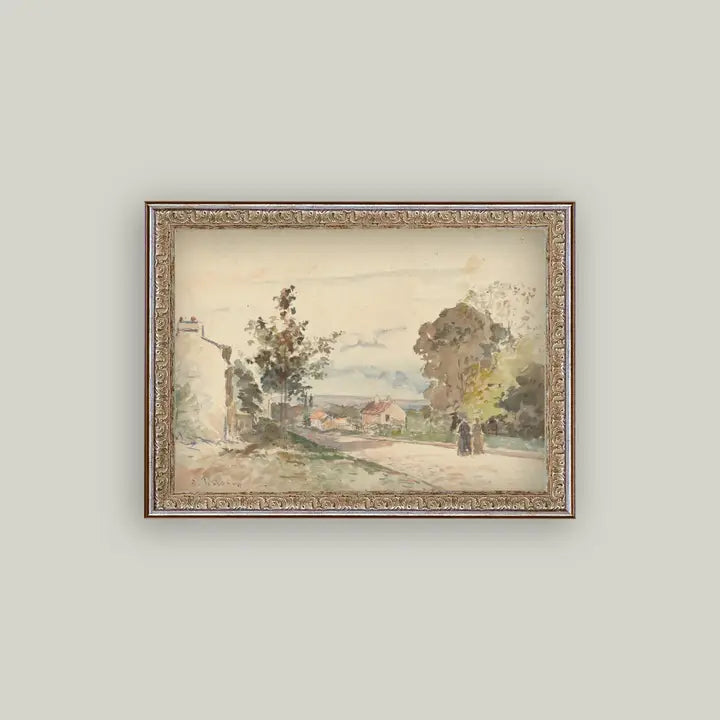 The Road From Versailles Framed Print