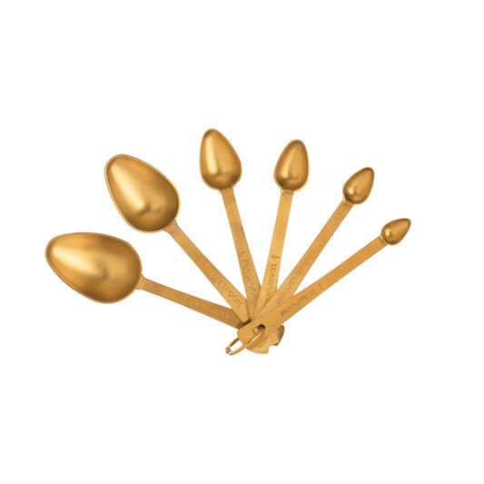 Gold Finish Measuring Spoons