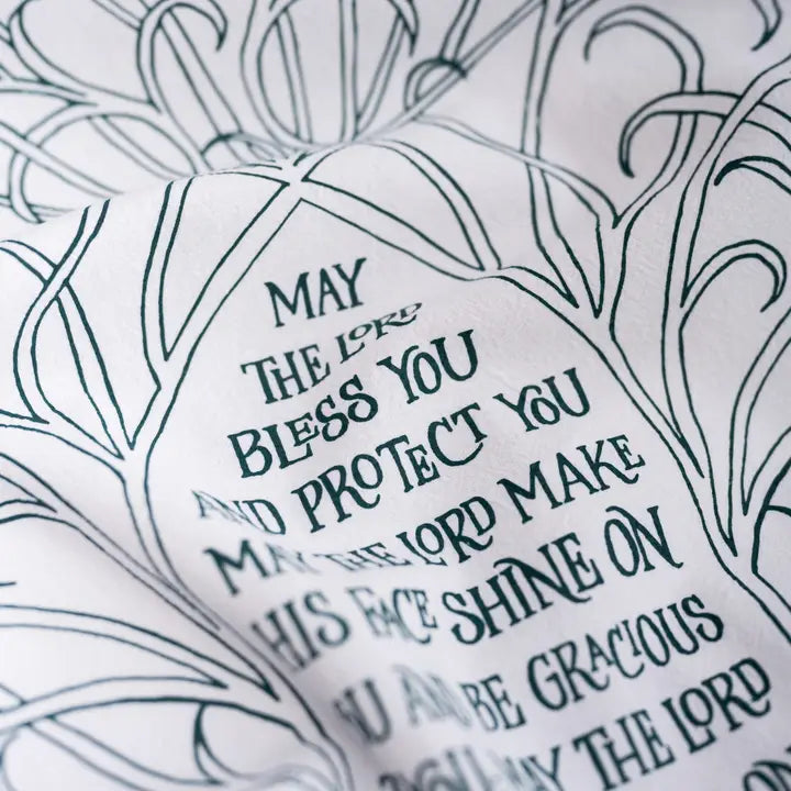 The Blessing Tea Towel