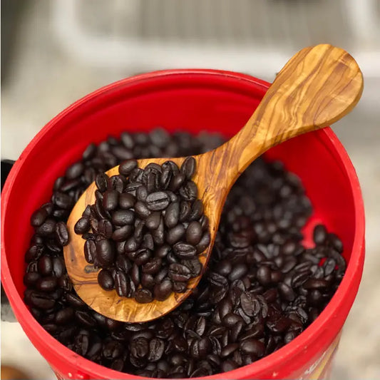 Olive Wood Coffee Scoop