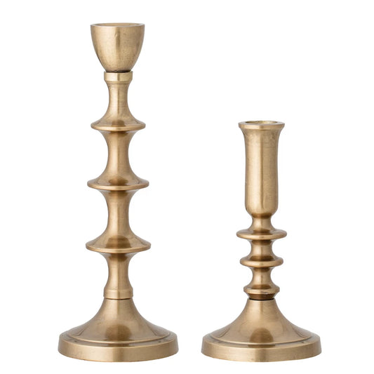 Antique Finish Gold Taper Holders