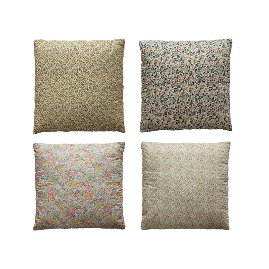 Ditzy Floral Cotton Pillows