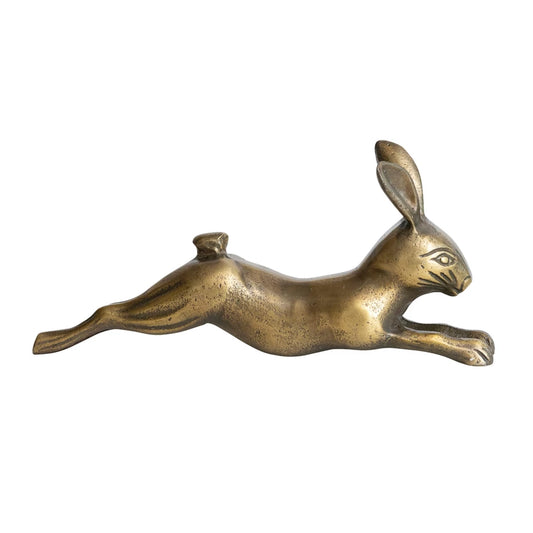 Antique Brass Finish Rabbit