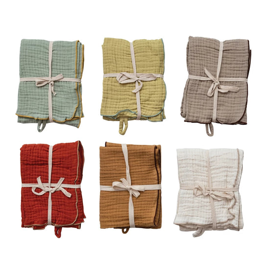 Woven Cotton Double Tea Towel