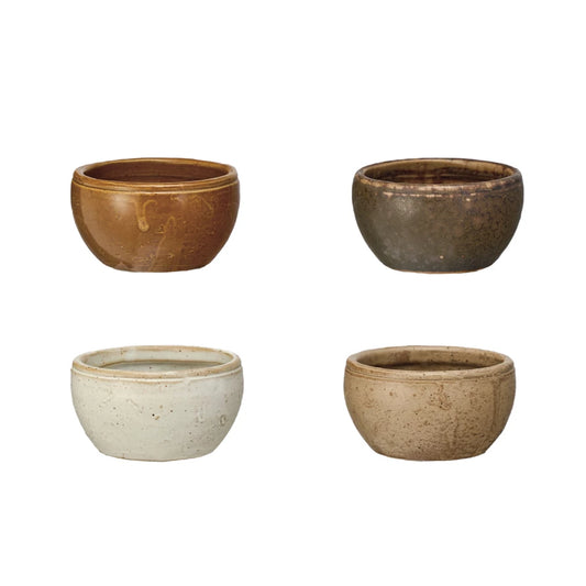 Stoneware Vintage Pinch Pots