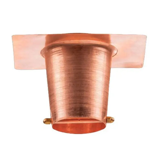 Rain Chain Gutter Adapter 2" Copper