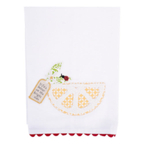 Life is Better Lemon Tea Towel